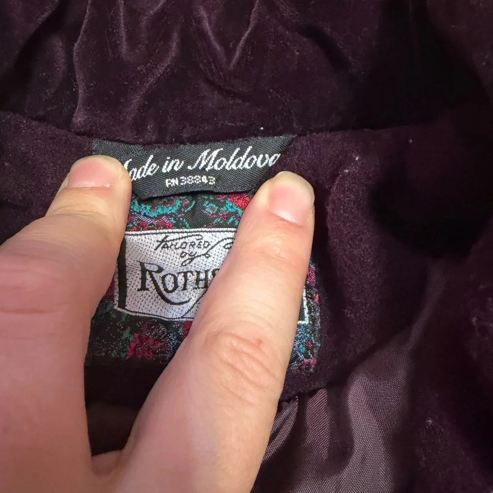 Rothschild Kids Deep Purple Pea Coat